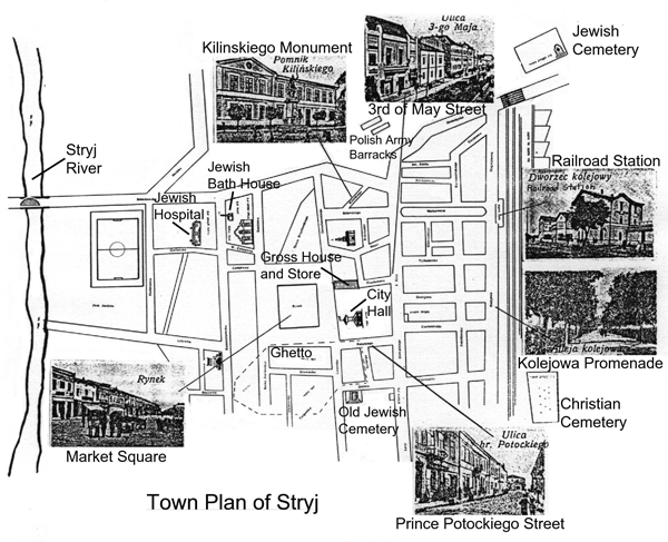 Town Plan of Stryj